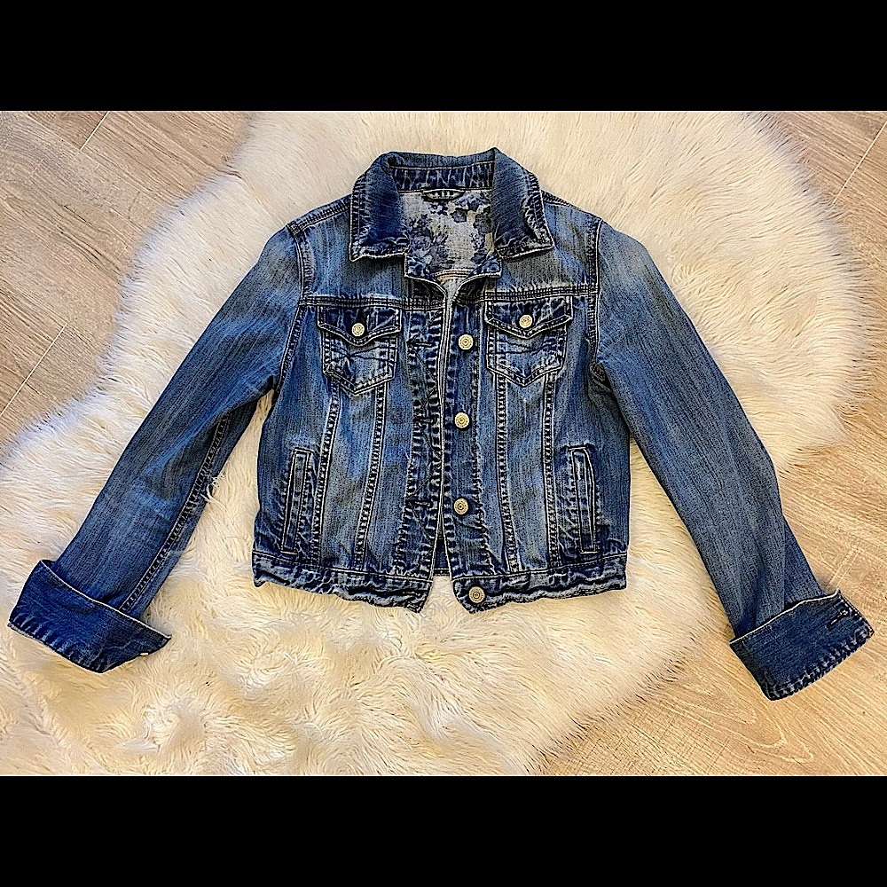 Crop Denim Jacket